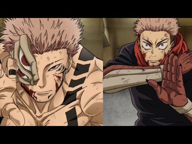 Jujutsu kaisen fan Animation flipaclip manga chapter 257 fanmade itadori Yuji vs ryomen sukuna