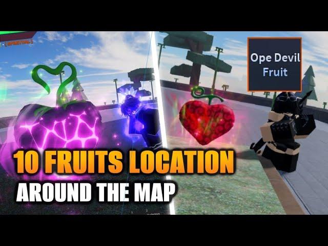 (AUT) All 10 Devil Fruit Location in A Universal Time! | Roblox