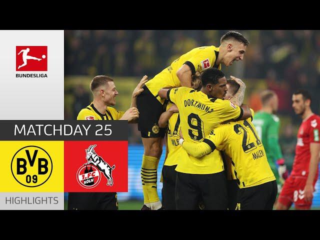 Reus with 150-Goal-Record! | Borussia Dortmund - 1. FC Köln 6-1 | Highlights | MD 25 – Bundesliga