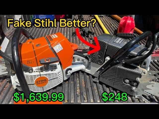 Testing: Stihl MS 661 vs. Farmertech G660 Pro Clone!