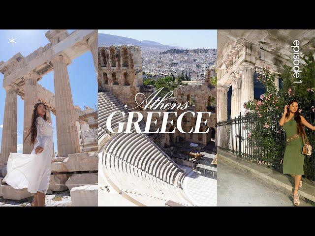 Things to do in Athens, Greece: Exploring Acropolis, Greek Cuisine, Rooftop Bars | Travel Vlog Ep.1