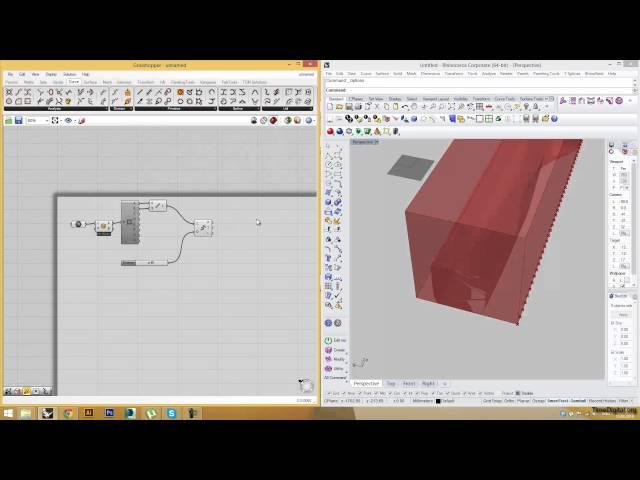 Урок по созданию секционного изделия в grasshopper 3d. Автор - Арсений Иванов. Timedigital.org