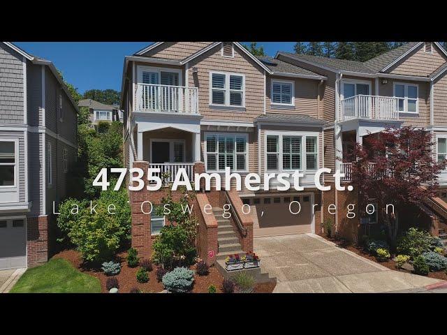 Luxury townhome style property in Lake Oswego! ~ Video of 4735 Amherst Ct.