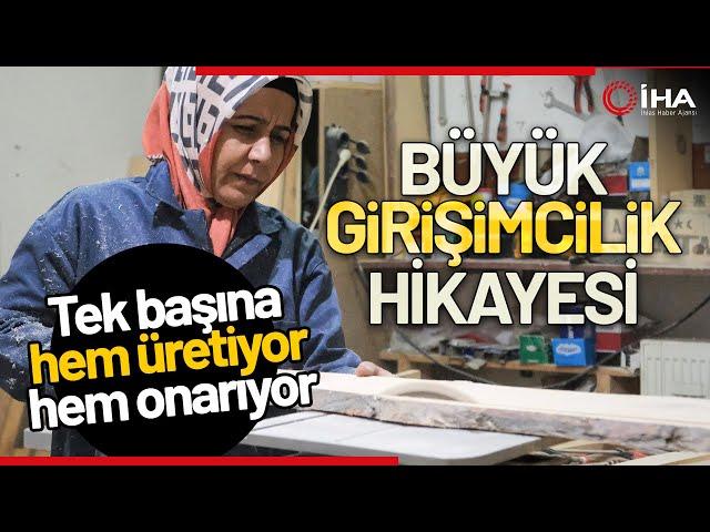 Sedir İmalatı Yapan Kadın Girişimci Hikayesi…