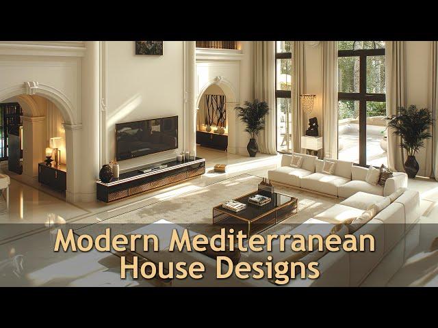 A Collection of Stunning Modern Mediterranean House Designs - Embracing Coastal Living