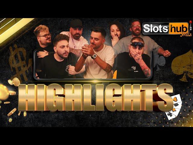 Slotshub Skillz Big Wins & funny moments | H Eπιστροφή του Ρουμάνου! & 147Κ WIN απο Μαίρη το Χέρι!