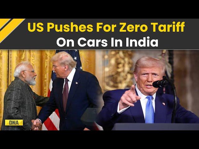 US Tariffs: US Pushes For Zero Tariffs On Cars In India As Tesla Gears Up For Entry | Elon Musk