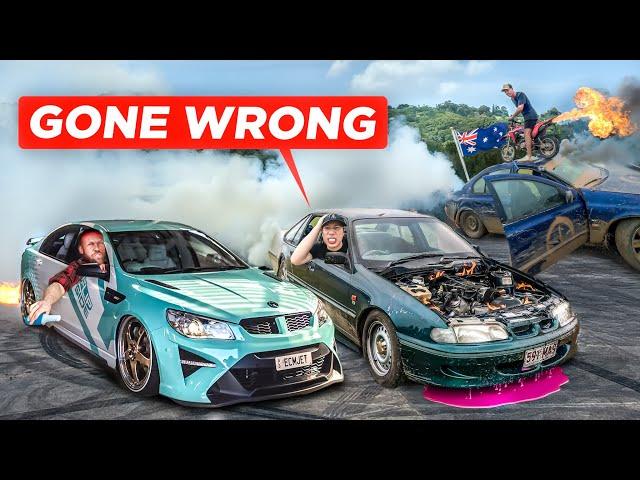 WELCOME TO AUSTRALIA: BURNOUTS UNTIL MY CAR EXPLODES WITH TROY CANDY