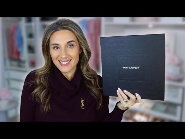 YSL HANDBAG UNBOXING  COLOR OF THE SEASON AND HOW I SAVED $$$$$