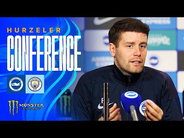 Hurzeler's Man City Press Conference | Meeting Pep Guardiola & Injury Updates