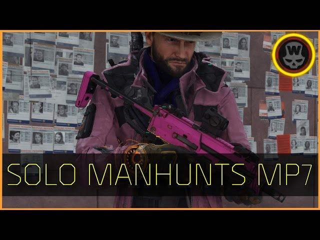 The Division - Solo Godroll MP7 Manhunts 231+ bracket