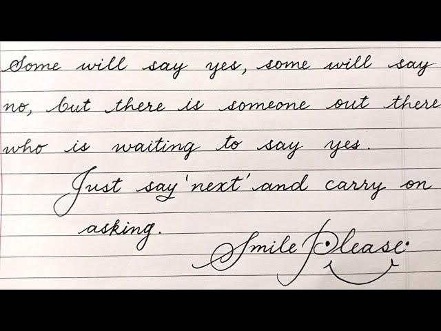 Learn To Deal With Rejection| Calligraphy Writing| New Year Thought| Navneet Setia| ASMR |