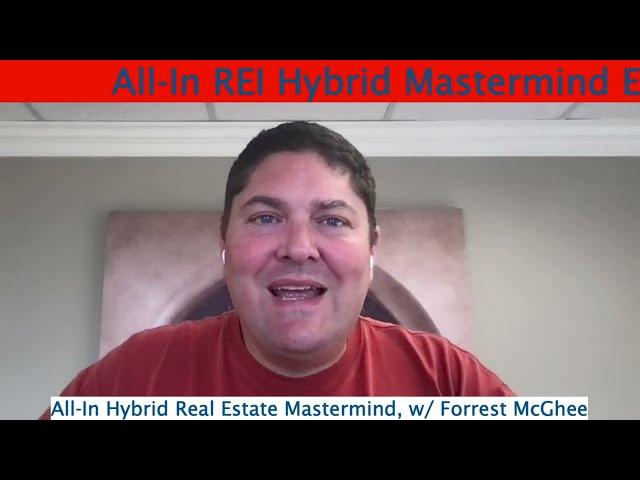 All In Hybrid Real Estate Investor Mastermind Group, One day to go!   HD 1080p