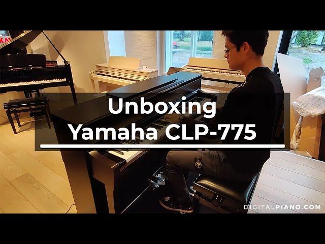 Unboxing and assembly of Yamaha CLP-775 | Digitalpiano.com