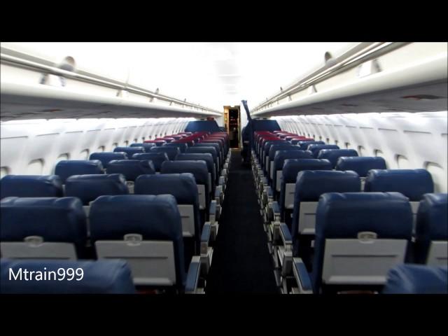 Delta MD88 cabin tour (Comfort +)