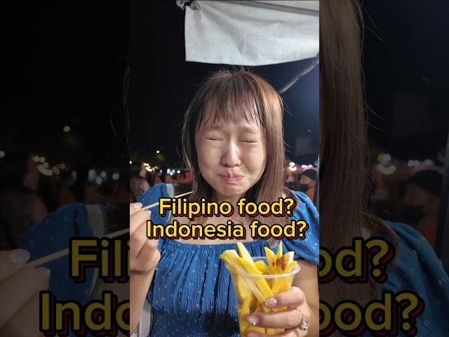 Philippines vs Indonesia ( Food difference) #philippines #indonesia #shorts