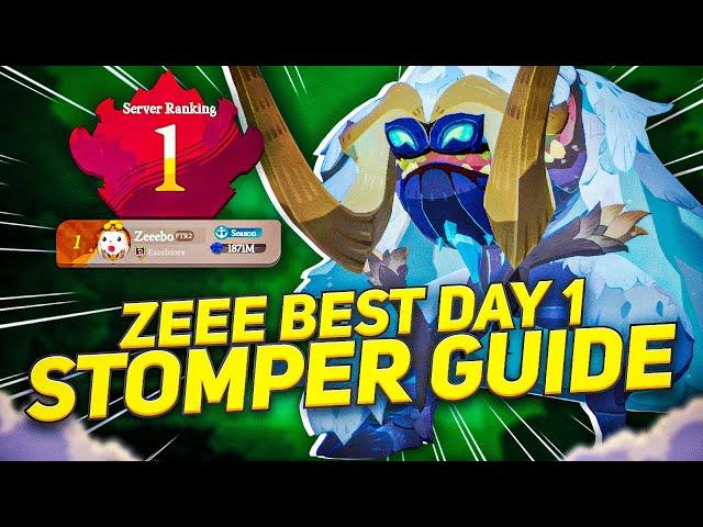 Zeee Best Day 1 Dream Realm Guide - Snow Stomper (No Talene!!)【AFK Journey】