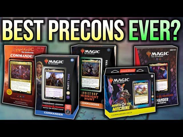 The Top 5 Commander Precons of ALL TIME