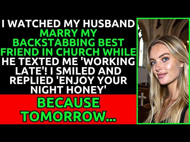 I Watched My Husband Marry My Backstabbing Best Friend in Church While He Texted Me 'Working Late'