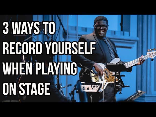 How to RECORD Yourself PLAYING LIVE