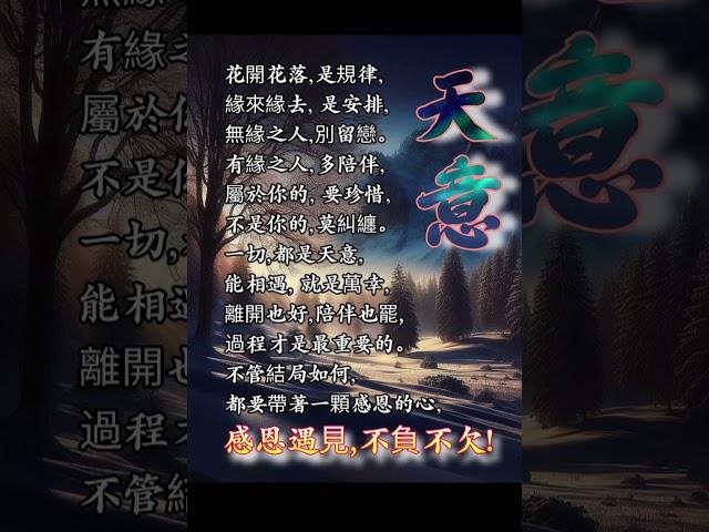#人生感悟 #好文分享 #心靈雞湯 #心靈#正能量 #正面思考#人生#修行