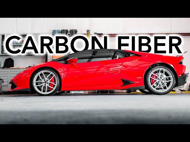 Lamborghini Huracan Carbon Fiber Body Kit Install! RSC TUNING!