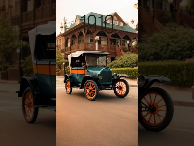 AI's 100-Year Car Evolution