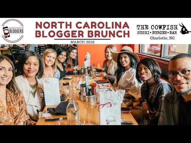 North Carolina Blogger Brunch | Association of Bloggers | March 2019