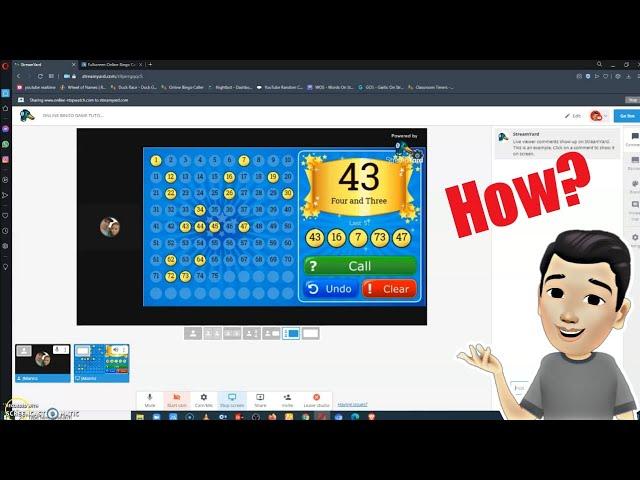 How to play bingo on youtube live l JMannz Channel