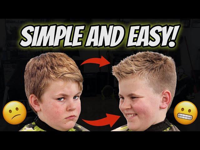 Super Easy Boys Haircut Tutorial ️ How To Cut Hair at Home