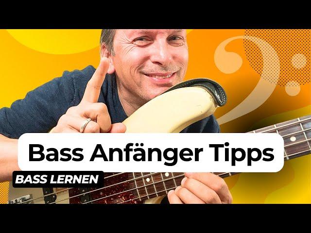 Vermeide diese Anfänger Fehler beim Bass lernen