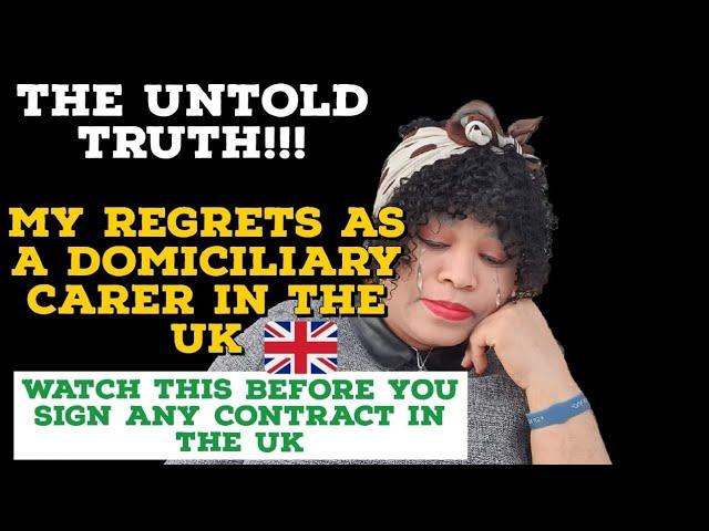 I REGRET MOVING TO THE UK AS A DOMICILIARY CARER | THE UNTOLD TRUTH! #myreality #tipstar.ru #uk