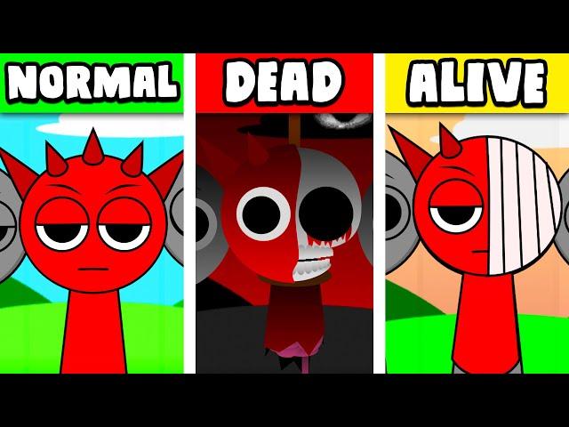 Incredibox Sprunki DEAD Versions Vs ALIVE Versions Vs NORMAL Versions