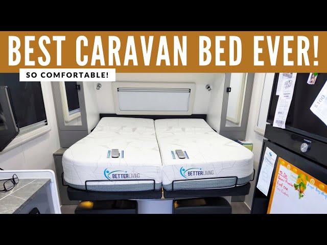 THE MOST COMFORTABLE CARAVAN BED!