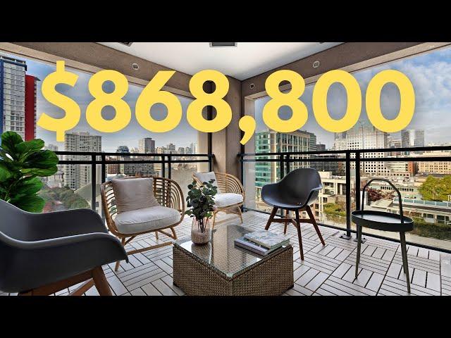 Inside a Designer $868,800 Apartment Condo in Trendy Downtown Vancouver - Vancouver Real Estate 2024