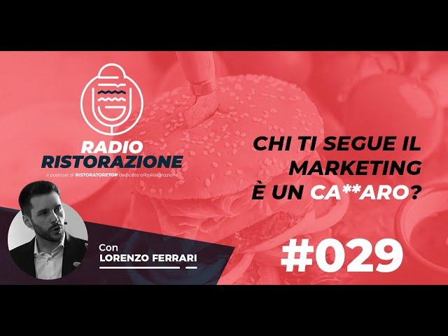 Ristoratore: scopri se chi ti segue il Marketing è un ca**aro