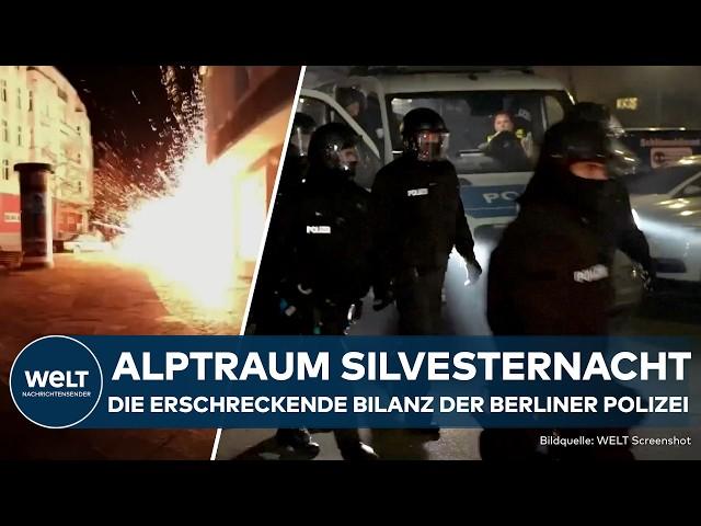 BERLIN POLICE: New Year's Eve nightmare - the frightening results of the firecracker chaos