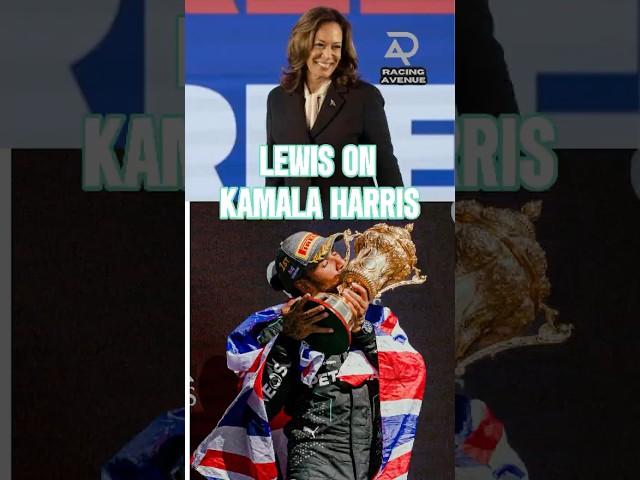 Wait, Kamala Harris Watches F1?! Lewis Hamilton Reacts! 