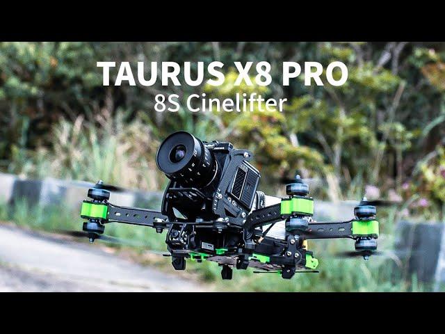 Introducing Taurus X8 Pro, The 8S Cinelifter