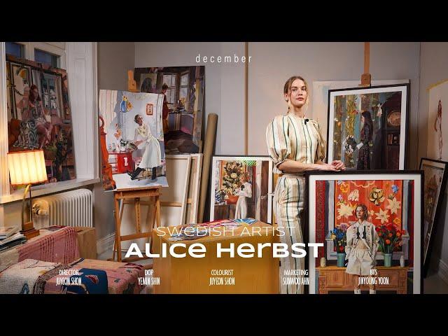 Art Talk | "To make my past beautiful." - Swedish Artist, Alice Herbst