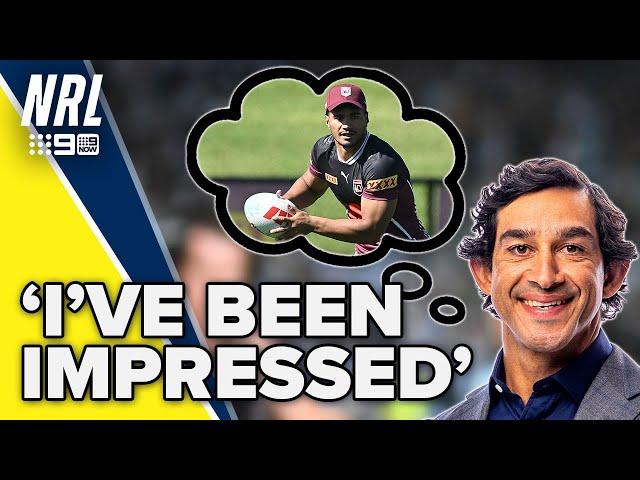 Maroons LEGEND IMPRESSED by young Toia in camp: JT's Thought Bubble - Ep 11| NRL on Nine