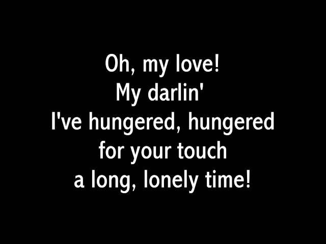 Righteous Brothers - Unchained Melody (1990 Remake with Lyrics)