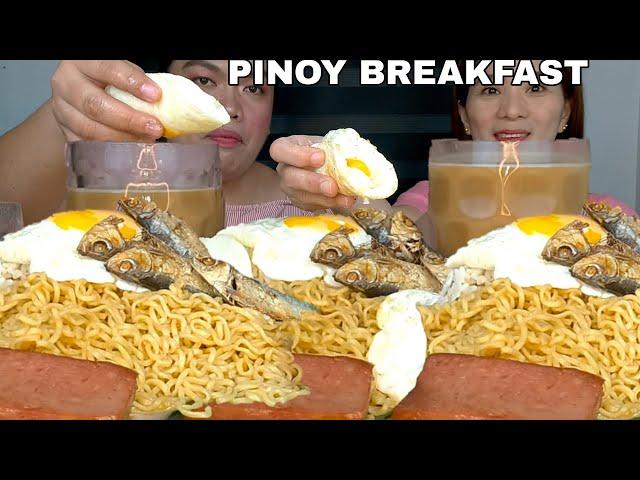 PINOY BREAKFAST MUKBANG | FILIPINO FOOD | MUKBANG PHILIPPINES