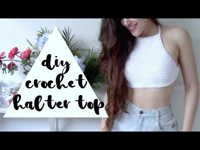 Crochet Halter Top // Beginner Friendly Crochet