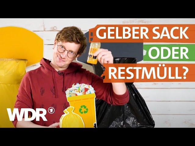 Mülltrennung - Kompliziert, aber wichtig | neuneinhalb - deine Reporter | WDR