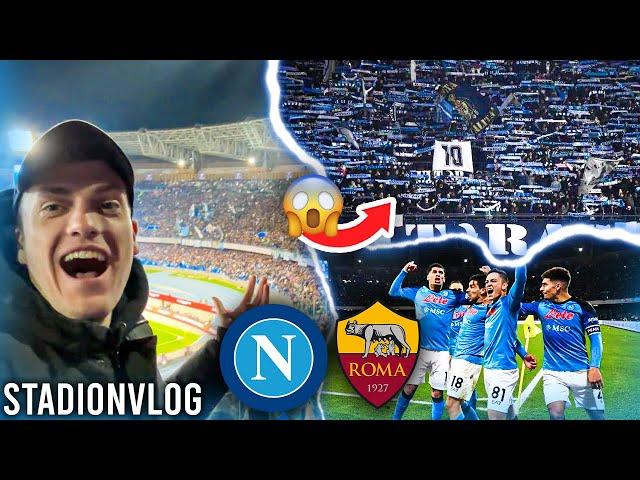 Experience Derby Del Sole Napoli vs Roma 2-1 Live Reaction Stadio Maradona