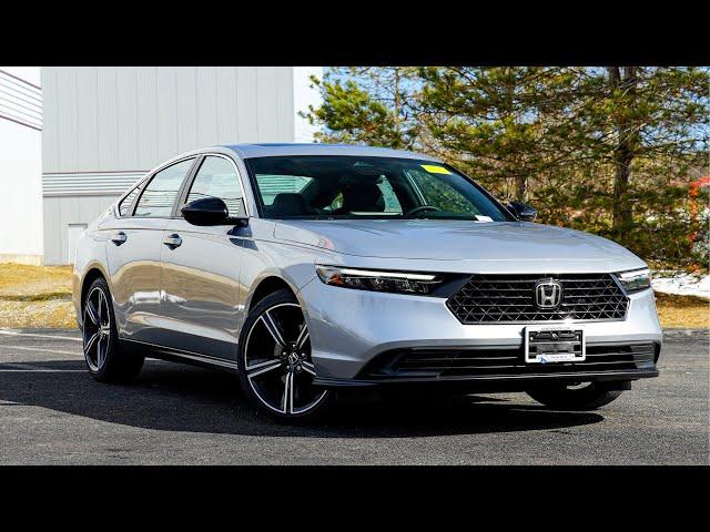 2023 Honda Accord Hybrid Sport Review - Walk Around and Test Drive