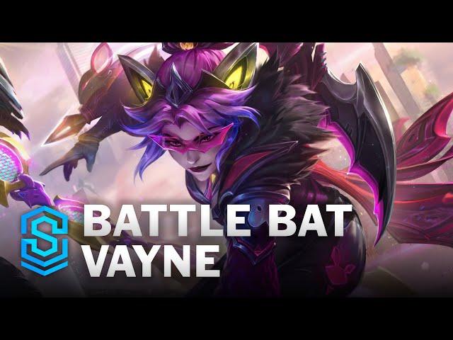 Battle Bat Vayne Skin Spotlight - League of Legends