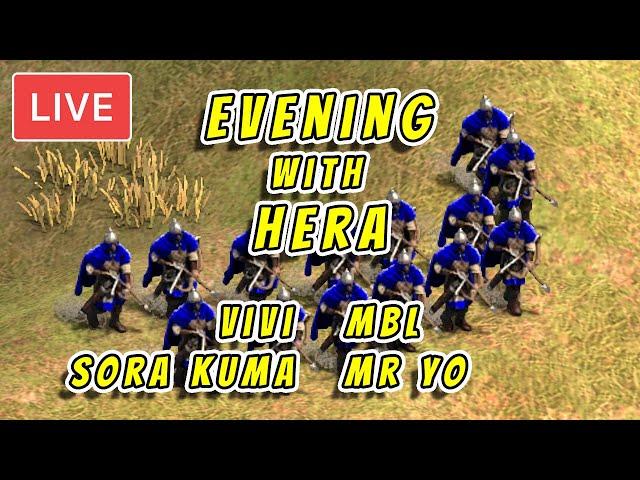 LIVE CASTING | Hera vs the World | Age of Empires 2