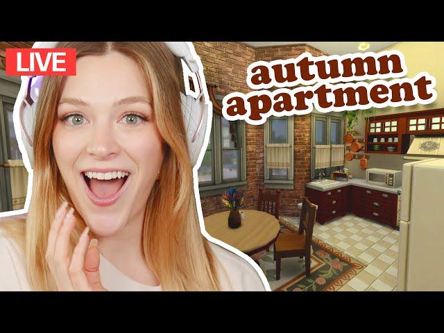 Building AN 2000s AUTUMNAL APARTMENT In The Sims 4